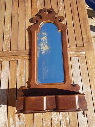 Espejo mueble antiguo