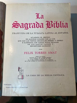 Sagrada Biblia
