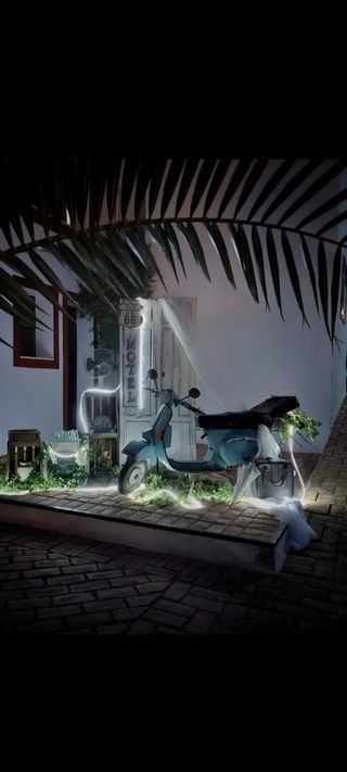MOTO. VESPA. VINTAGE. DECORACIÓN TEMÁTICA.