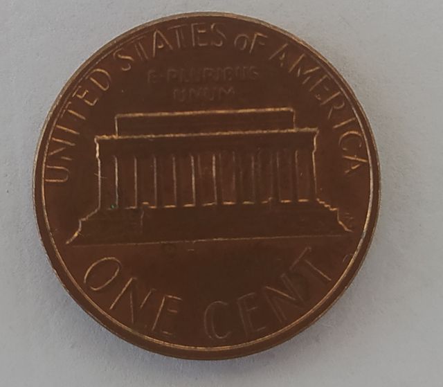 Monedas de un centavo estadounidense cir