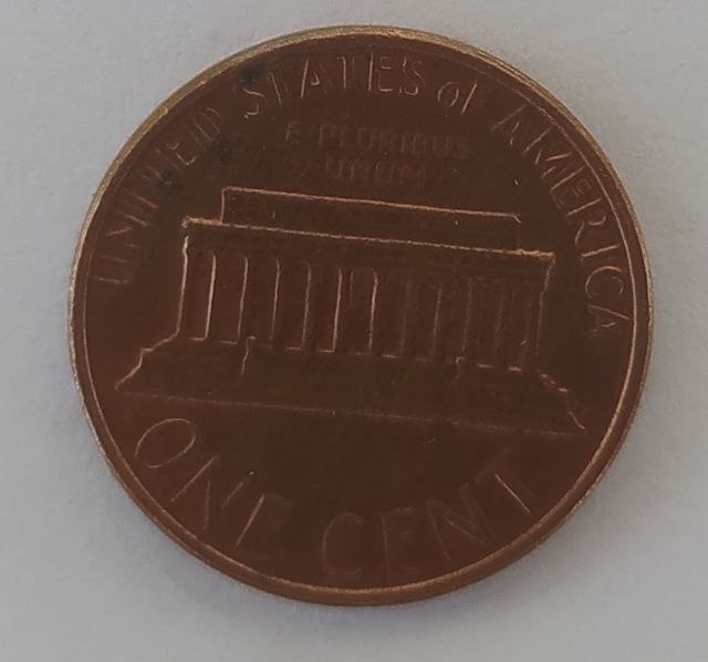 Monedas de un centavo estadounidense cir