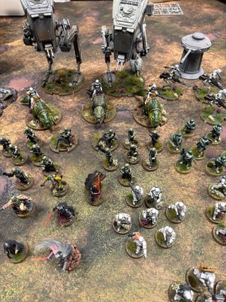 Ejercito imperial STAR WARS Legion Pintado