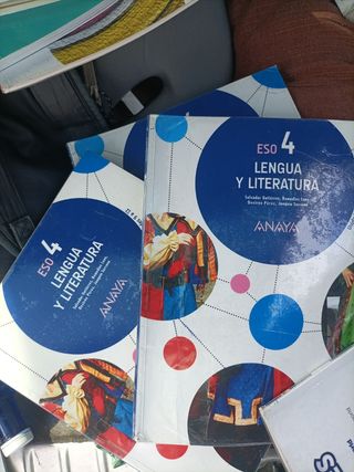 Lengua y literatura anaya 4 ESO
