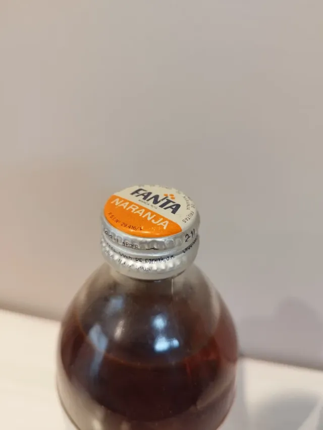 4 Botellas de Fanta años 90