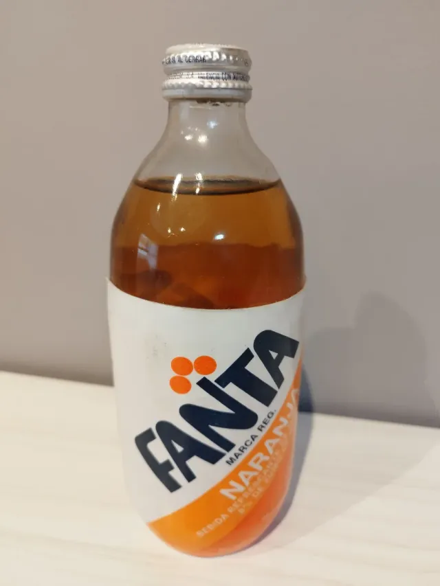 4 Botellas de Fanta años 90