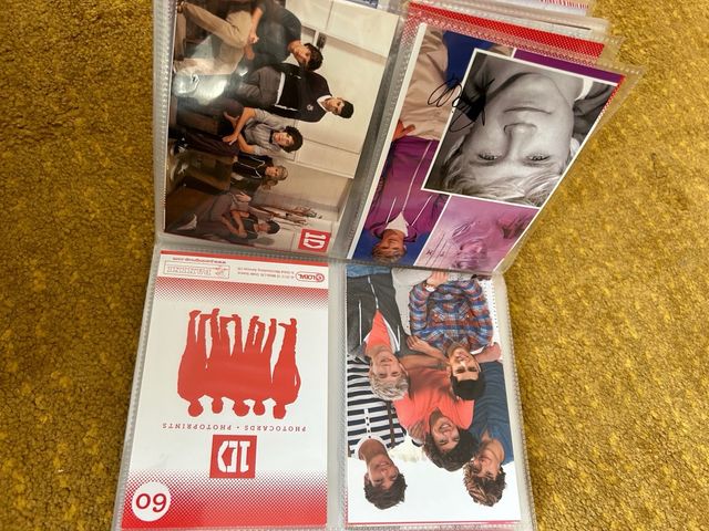 Álbum cromos One Direction incompleto