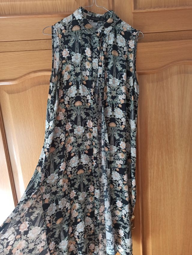 Vestido/chaleco/sobrecamisa Zara