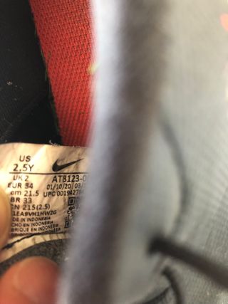 bota fútbol Nike mercurial T34