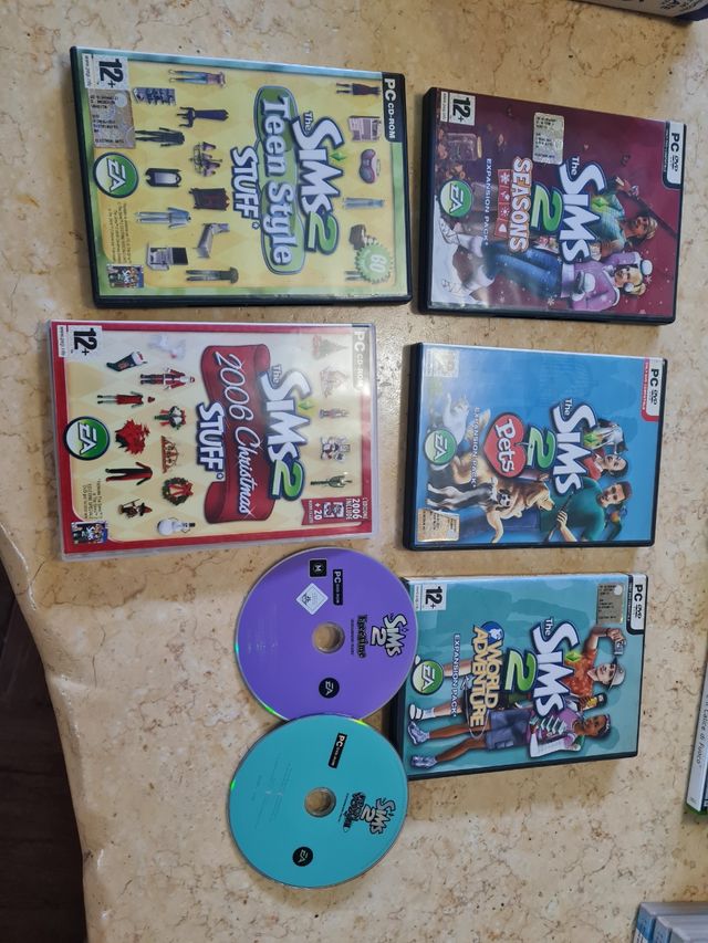 The SIMS 2 cd dvd pc videogame lotto job video