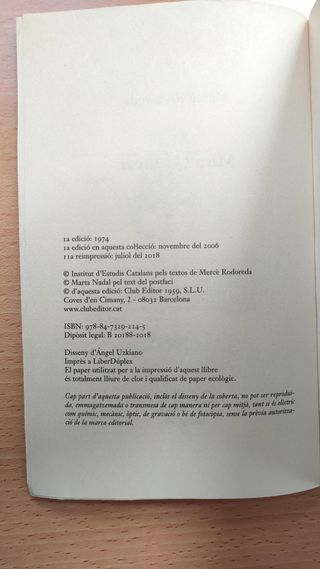 Mirall trencat - Mercè Rodoreda