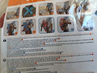 Mochila bebé doble posición reversible