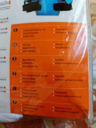 Mochila bebé doble posición reversible