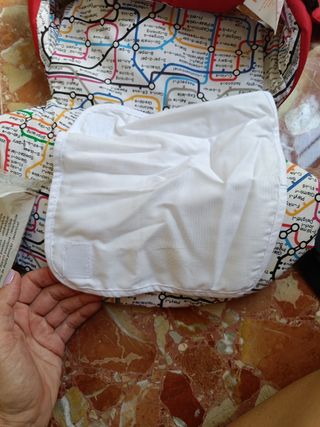 Mochila bebé doble posición reversible