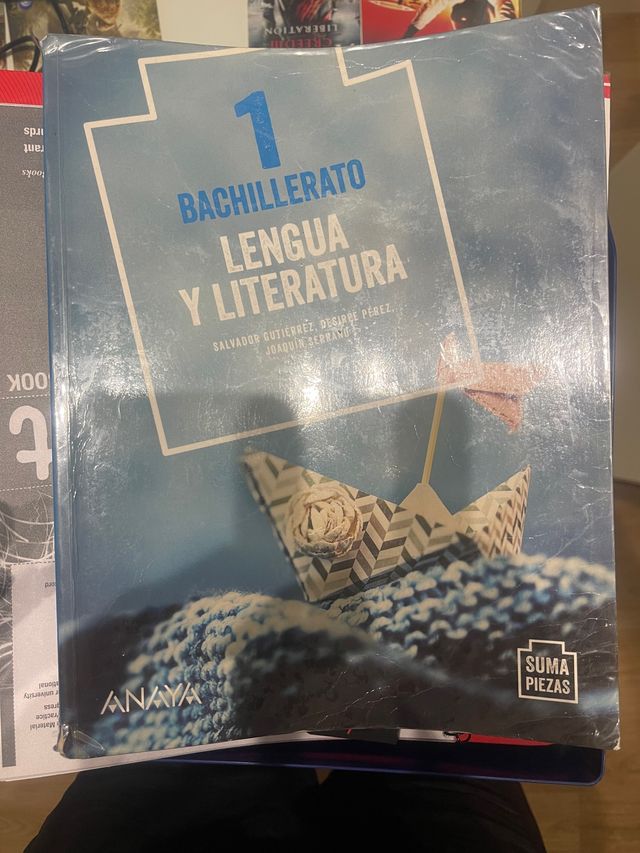 libro 1 bach lengua y literatura