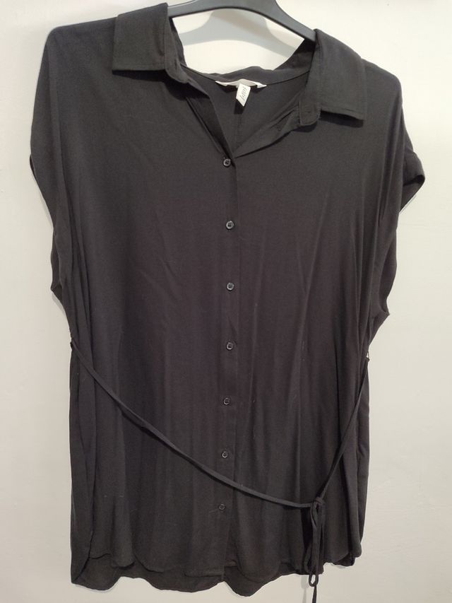 Camisa larga H&M