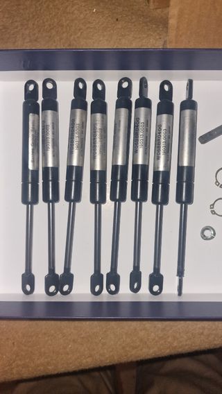 BMW E30 RESORTES GAS asientos deportivos