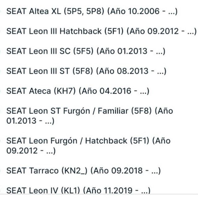 cojinete rueda delantera Seat Audi VW Škoda Leon