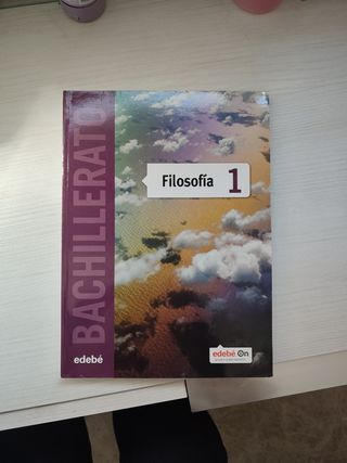 Libro de filosofía 1 bachillerato nuevo
