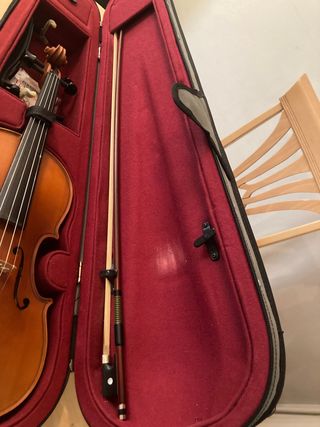 Violín Dollfer 4/4 + almohadilla + sordina