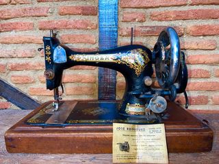 MAQUINA DE COSER ANTIGUA [SINGER] 1901