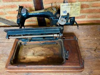 MAQUINA DE COSER ANTIGUA [SINGER] 1901