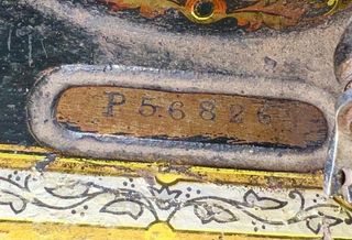 MAQUINA DE COSER ANTIGUA [SINGER] 1901