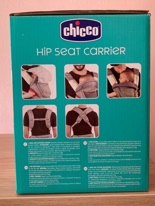Chicco portabebes hip seat SIN USO mochila