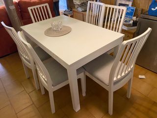 Mesa de comedor 130 extensible a 190