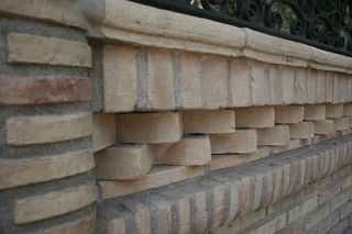 Handmade terracotta tiles