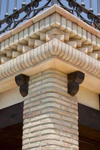 Handmade terracotta tiles