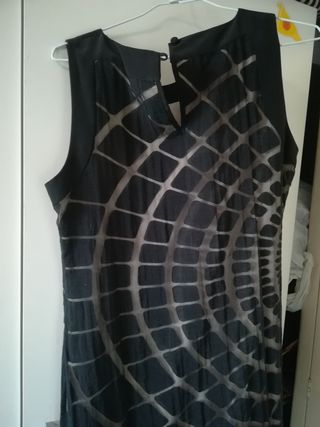 Vestido negro estilo retro