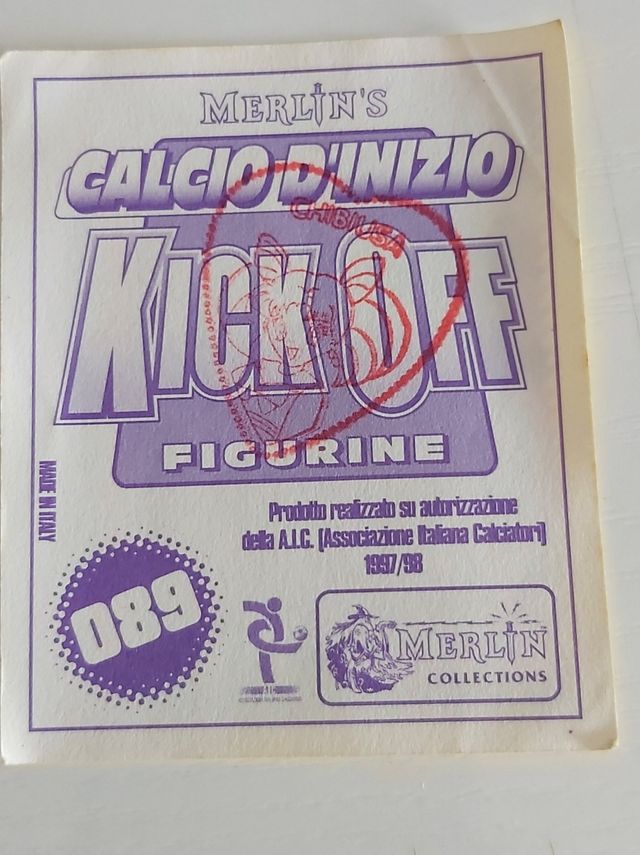 Figurina Zola 1997/1998