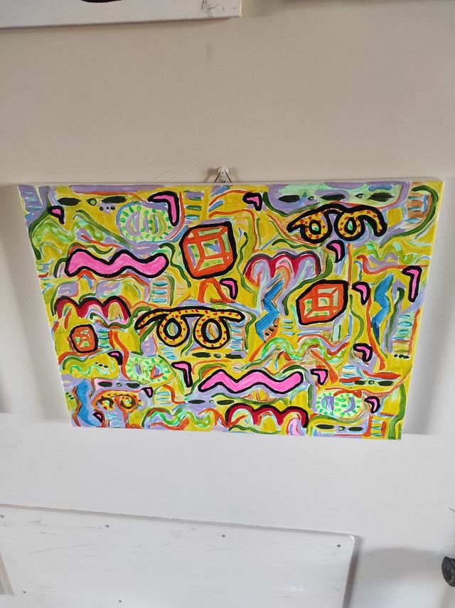 Quadro d'autore astratto