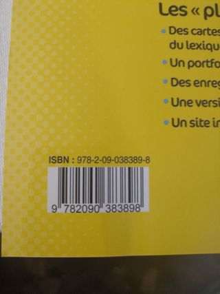 isbn 978-2-09-038389-8 Libro francés Zig Zag 2