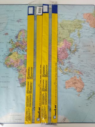 Escalimetro Vintage + 2 réguas