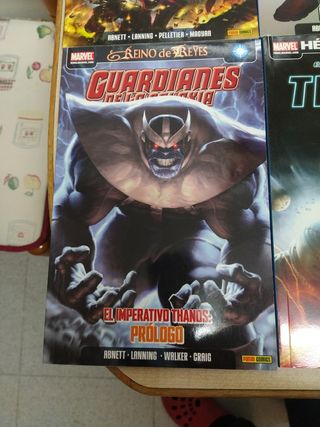 Lote Marvel cósmic Guardianes de la Galaxia Thanos
