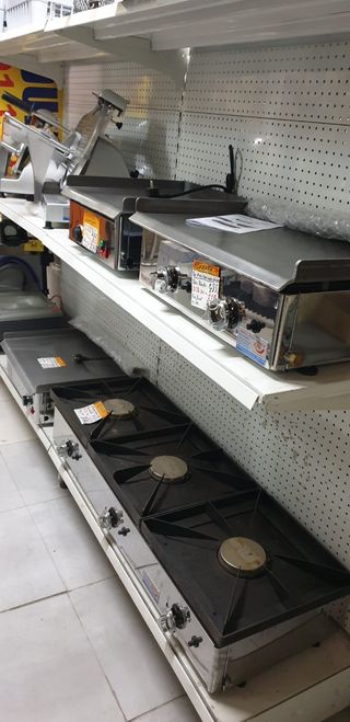 Plancha cocina industrial