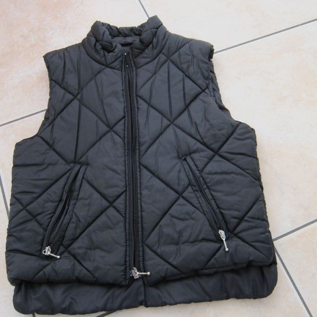 Giacca a vento senza maniche 