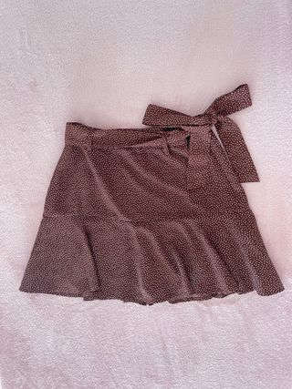Falda volantes Stradivarius