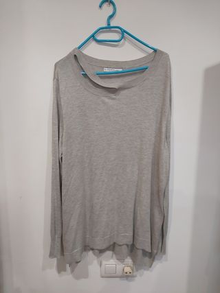Jersey gris talla M Oversize