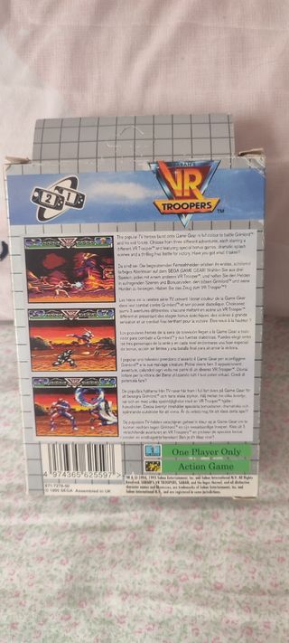 VR Troppers sega Game gear 