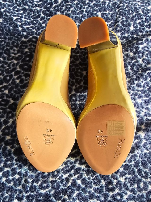 Zapatos peep toe Paco Gil n40