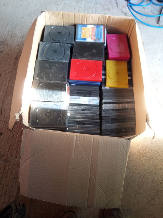 Estuches vacíos de DVD