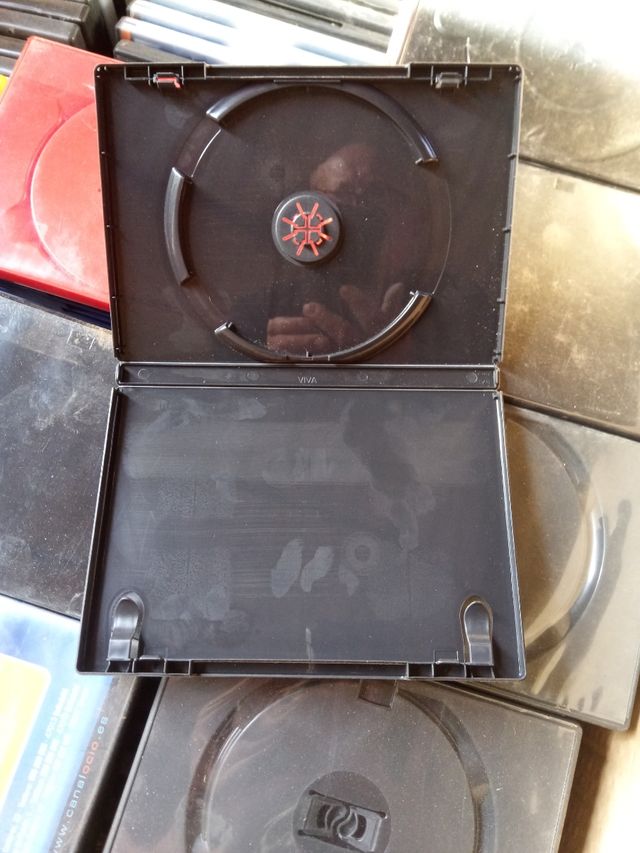 Estuches vacíos de DVD