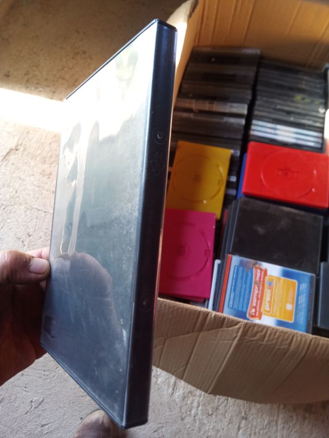 Estuches vacíos de DVD