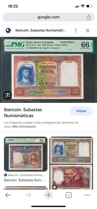 billete antiguo 500 pesetas