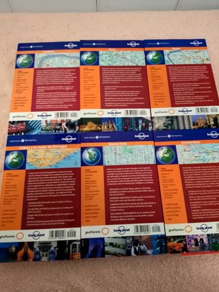 3X2 LOTE (IV) 6 GUIAS LONELY PLANET (NUEVAS)