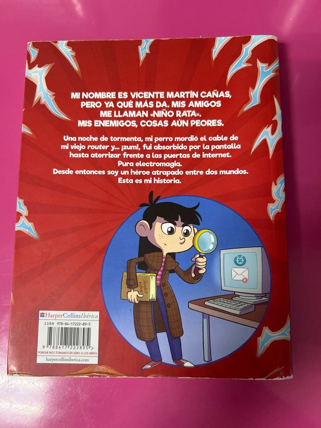 Libro “Formidable niño rata”