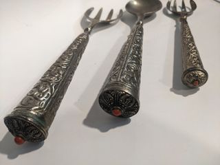 Set cubiertos orientales vintage