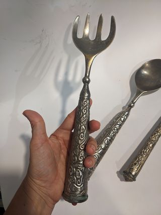 Set cubiertos orientales vintage